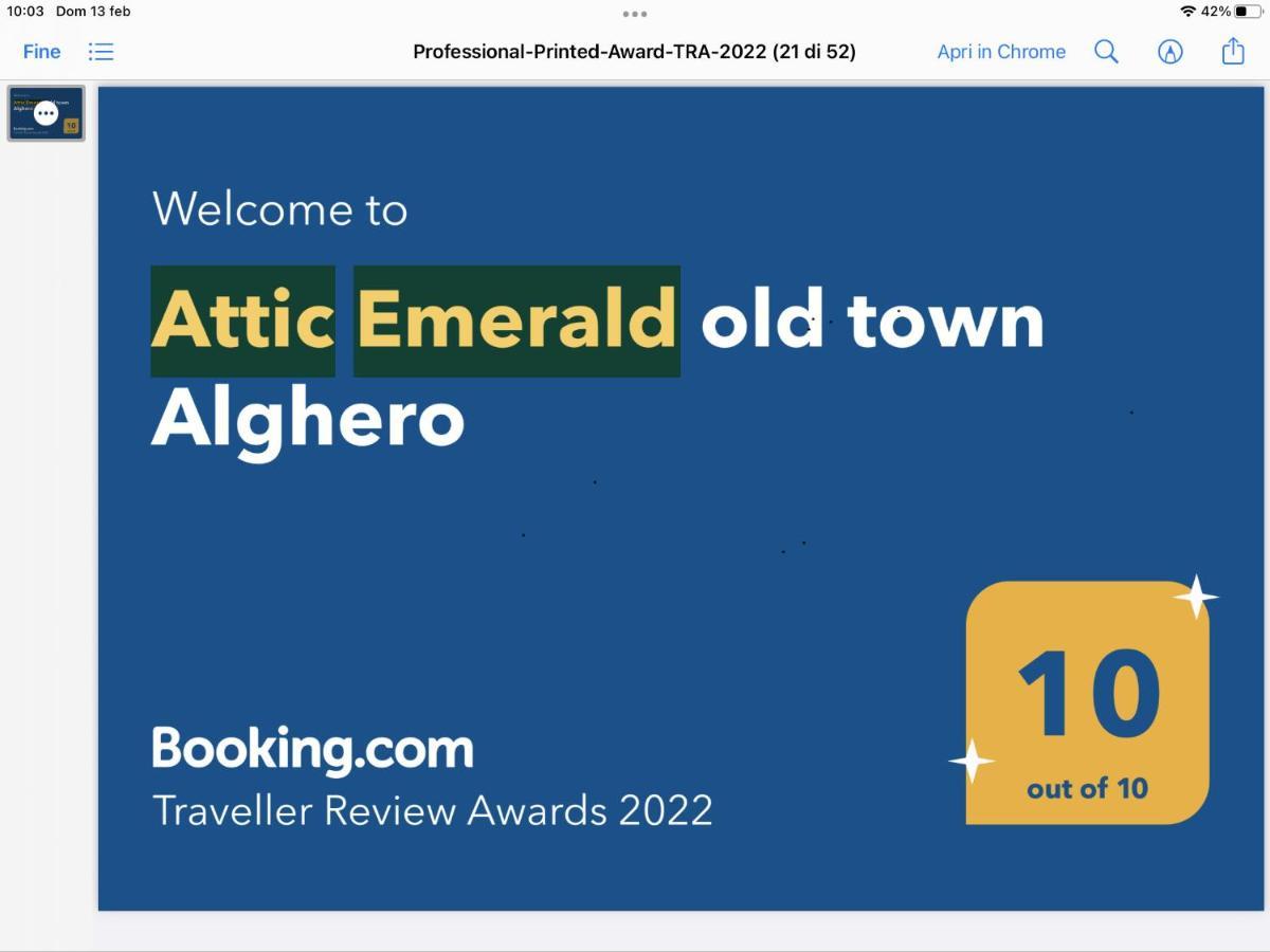 Alghero Old Town Apartment Steps To Sea And Scenic Ramparts Ngoại thất bức ảnh